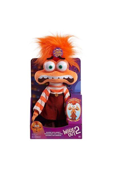 GIOCHI PREZIOSI Giochi InsideOut 2 Endişe Sesli ve Hareketli Peluş 45514 NDN0...