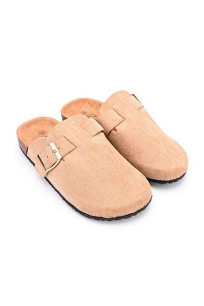 Tmall Women's Casual Slippers, Made Of Eco-suede Leather, Sa48, Khaki