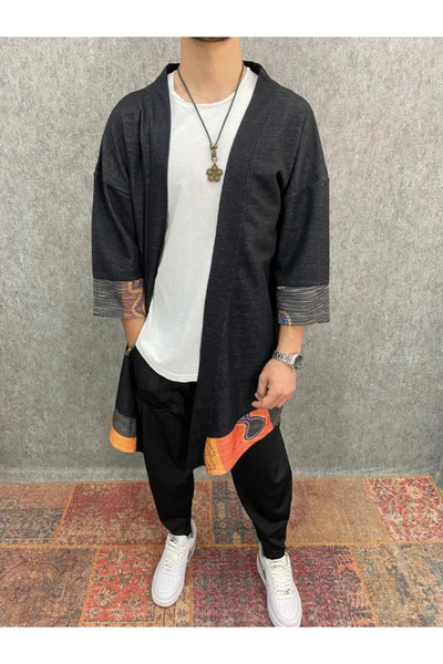 FıttingRoom Oversize Patterned Bohemian Poncho