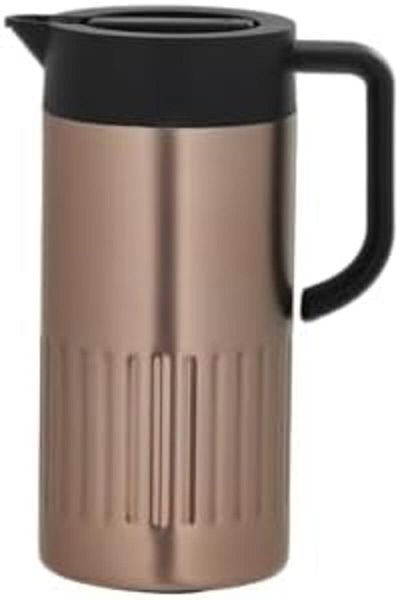 ALSAIF Coffee And Tea Vaccum Flask Steel Set / Leak-proof And Keeps Drinks Hot 1.0/1.0 Liter