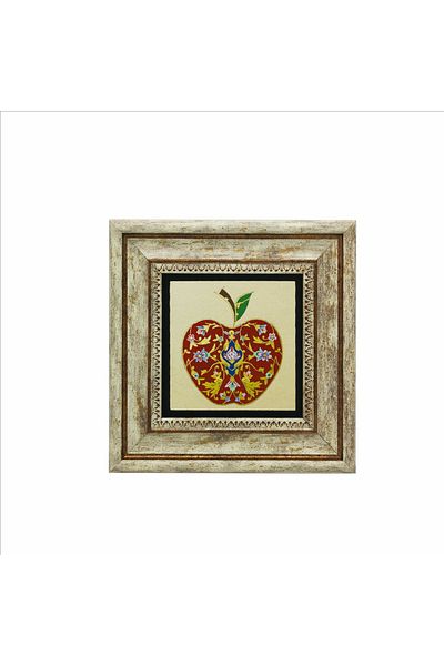 Sadrazam Pictură cu piatră naturală imprimată cu model de mere (20 X 20 KD-6)
