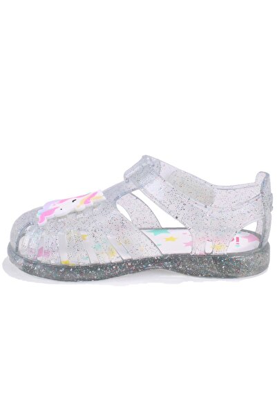 IGOR S10341 Tobby Unicornio White Transparent Orthopedic Daily Girl's Sandals