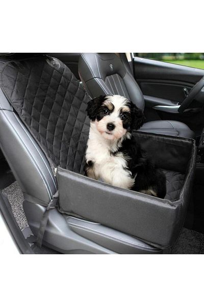 Avex Scaun auto pentru transportul unui caine sau pisica, 50 x 45cm, negru