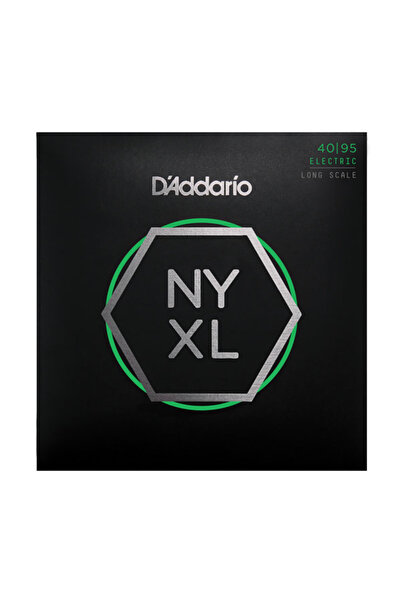 Daddario SET DE CORZI PENTRU BAS NYXL4095, SERIA NYXL, SCALĂ LUNGĂ, 4 CORZI