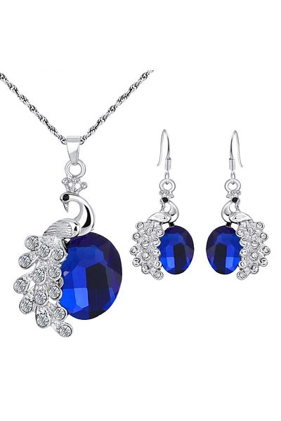 SIC MODA Necklace With Earrings Set 4108