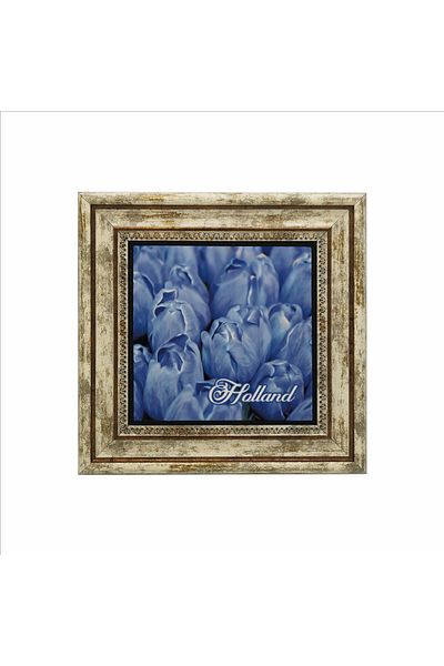 Sadrazam Tablou din piatră naturală imprimat cu imaginea lalelei din Olanda (25 X 25 KRG-25)