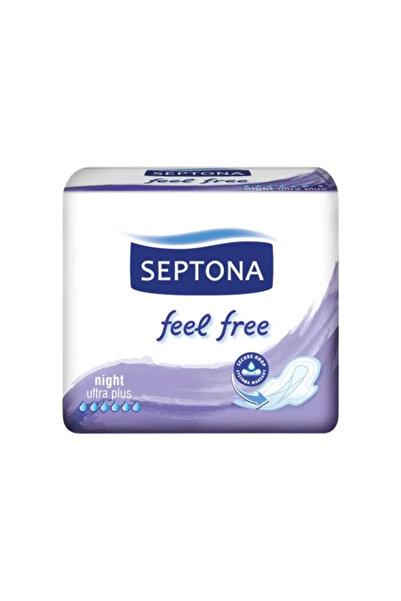 Not Applicable فوط صحية سيبتونا فيل فري نايت (8 قطع)