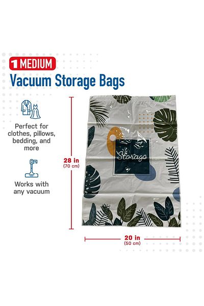 Choice 1pc (50 X70CM) Space Saver Vacuum Sealer Storage Bags For Comforters And Blankets Clothes Home Packi