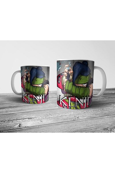Pixxa Kenji Brawl Stars Special Design Mug Cup Model 2