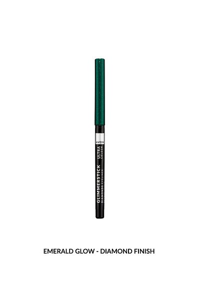 AVON Avon Ultra Colour Glimmerstick Diamonds Eyeliner Retractable Emerald Glow