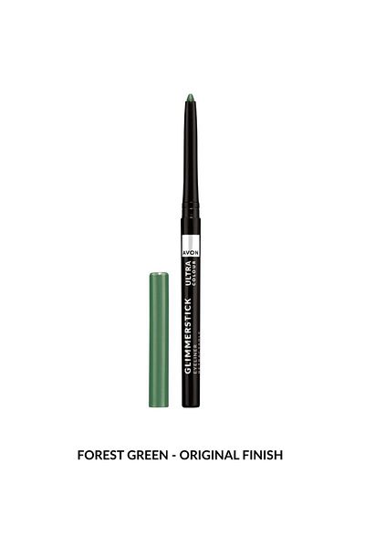 AVON Avon Ultra Colour Glimmerstick Eyeliner Retractable Forest Green