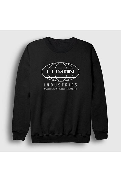 Presmono Φούτερ Unisex Μαύρο λογότυπο Lumon TV Series Severance 538990 ττ