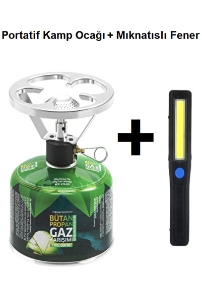 Orcamp Siboplu Ocak Seti 230Gr Kartuşlu K 193-230 + Panther Pt-1032 Fener