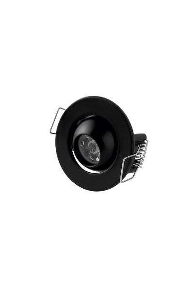 Cata Ct 5268 1.5W Black Case Led Spot 3200K Daylight