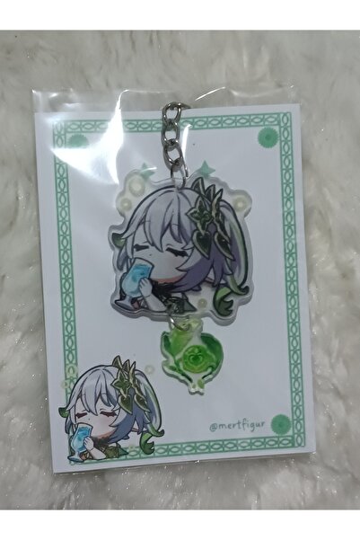mertfigur Genshin Anime Acrylic Keychain