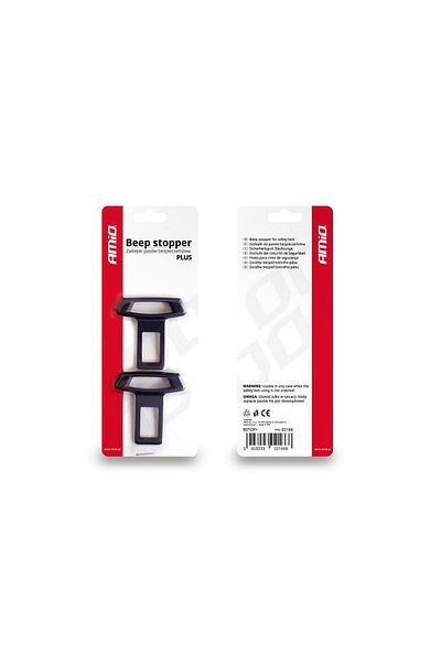 A ŞAMİOĞLU Set de 2 cleme Beep Stopper Plus pentru centura de siguranta