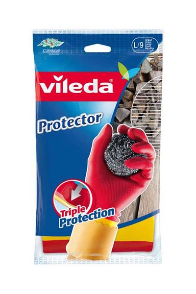 Vileda Red/Yellow L9 Reusable Protective Glove