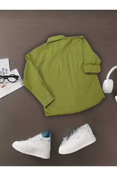 SARYA Khaki Green Organic Shirt
