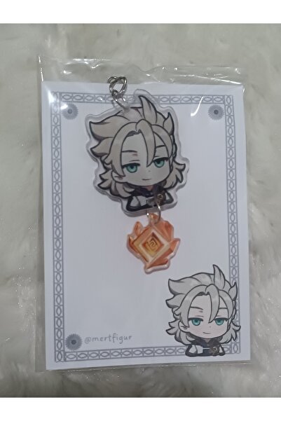 mertfigur Genshin Anime Acrylic Keychain