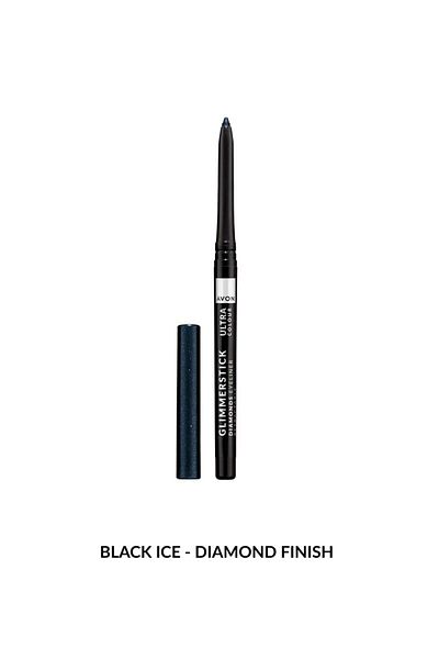 AVON Avon Ultra Colour Glimmerstick Diamonds Eyeliner Retractable Black Ice