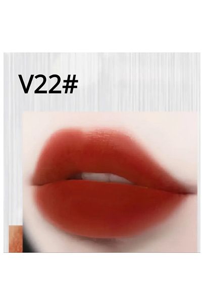 SOSYETEZGAHI Matte Non-Stick, Long Lasting, Waterproof, Lightweight Lipstick Lipstick Matte Lipstick Lasting Matte Ru
