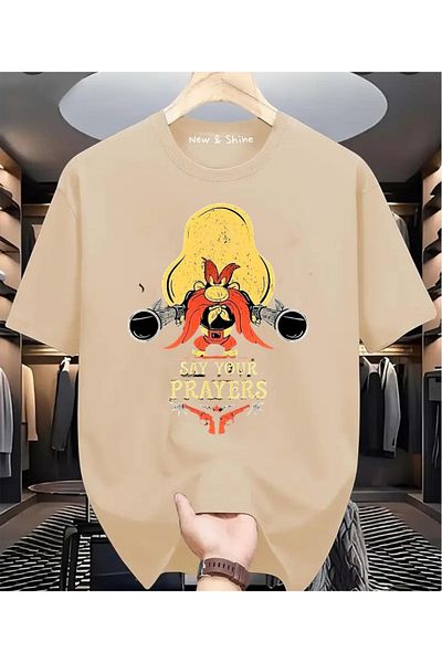 New Shine Μπλουζάκι Looney Tunes Yosemite Sam με στάμπα μεγάλου μεγέθους