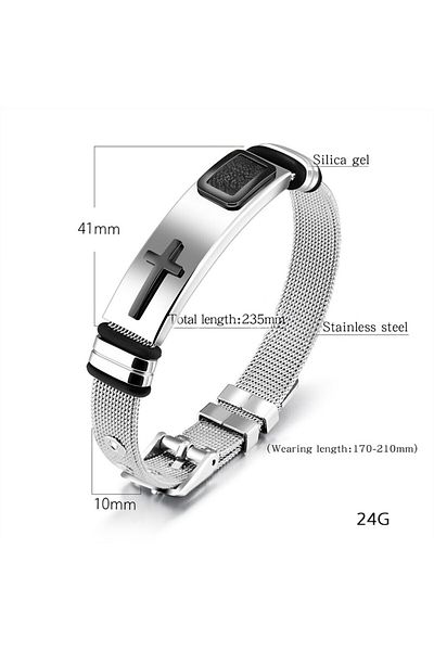 SIC MODA Bratara Inox 4092a