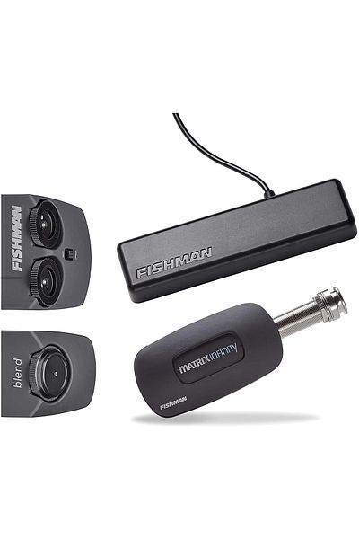 Fishman Pro-Mat-Pt1 Power Tap Infinity Wide Pu Preamp System