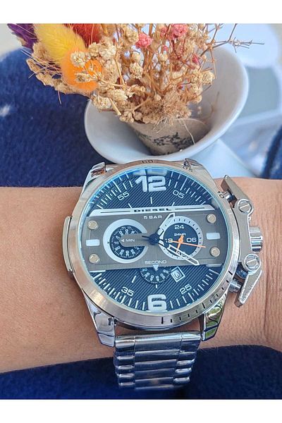 Universal Diseel Calendar Tachymeter Stylish Design Trend Male Wrist Watch