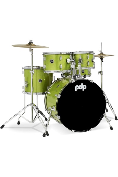 PDP Drums Centerstage 20'' 5-Parça Akustik Davul Seti (Electric Green)