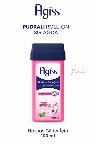 AGISS Hassas Ciltler Için Pudralı Sir Ağda 2 Adet