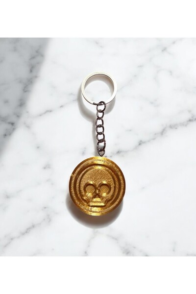 3boyutcraft Brawl Stars Coin Keychain