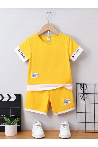 VESTIR BIEN King Printed 100% Cotton Kids Suit