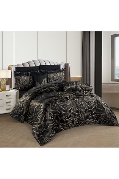 Levore Ivory quilt, 8 pieces, two-piece jacquard Leopold-06