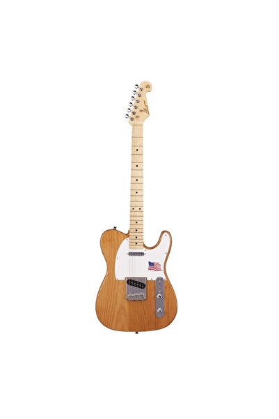 SX Telecaster Elektro Gitar (Naturel)