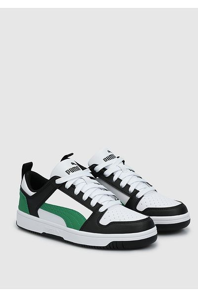 Puma Tenis Rebound Layup Lo SL alb pentru băiat