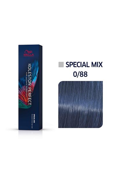 Wella Professionals Vopsea permanenta Wella Professionals Koleston Perfect Me+ 0/88 - mixton albastru perla , 60ml
