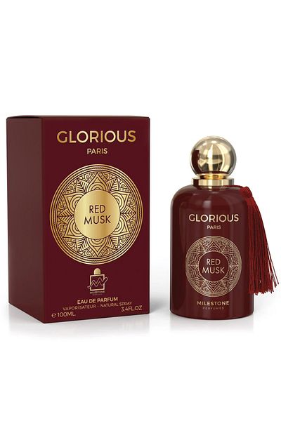 Milestone Glorious Paris Red Musk (100ml)Unisex EDP