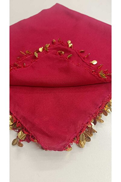 NACG King Silk Red Sequin Χειροποίητο Χειροποίητο Γράψιμο