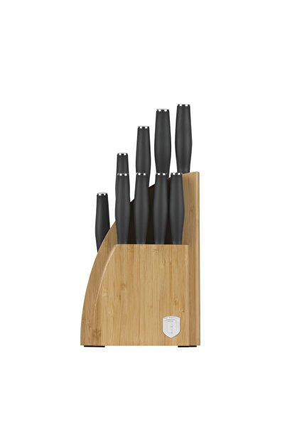 Berlinger Haus Set de cuțite 10 piese Antracit Berlinger Haus BH 2758, suport...