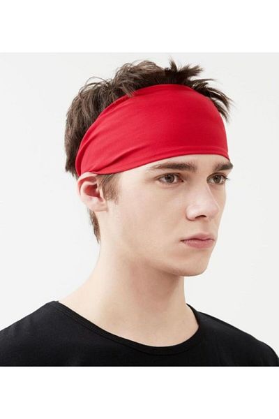 BERG ATELIER Parachute Bandana Hair Band Combed Cotton