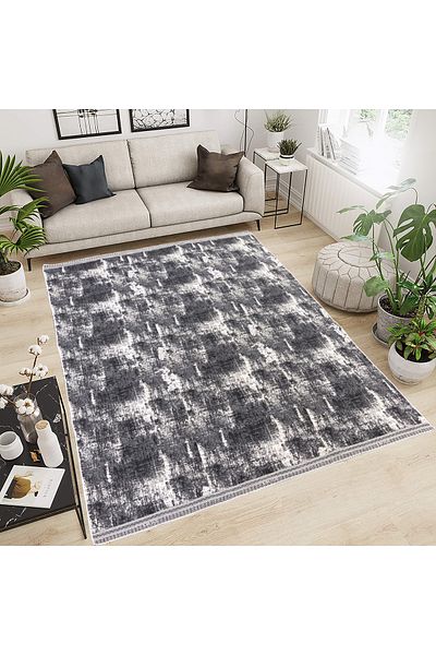 WOOF HOME Μοντέρνο βαμβακερό κάλυμμα χαλιού Savan 6m2 Υφαντό 200x300 Χωρίς λάστιχο