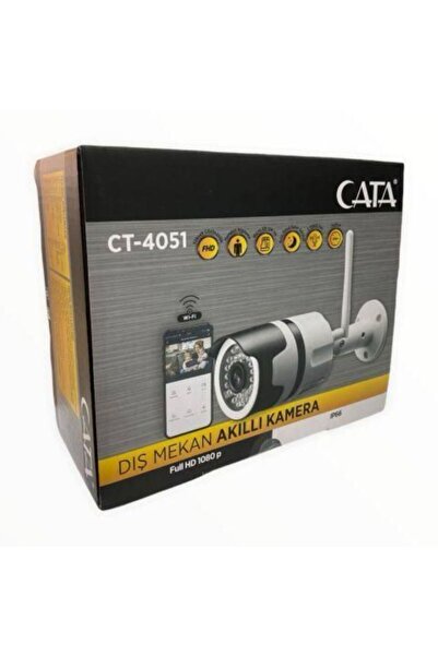 Cata 2/3 Mp Dış Mekan Akıllı Kamera CT-4051