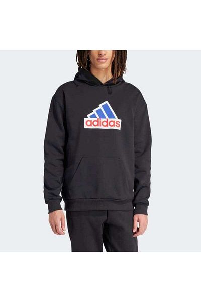adidas Men's Sports Sweatshirt - Future Icons Badge Design