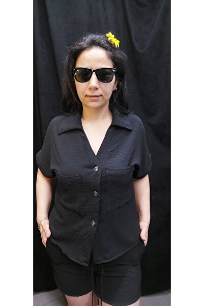 tellevolle طقم شورت قميص