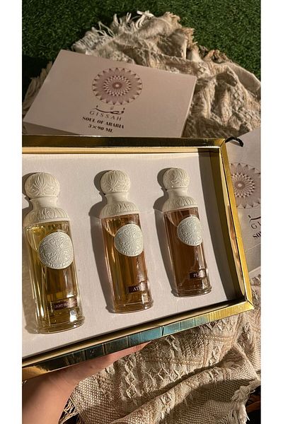 GISSAH Story of a 3-piece fragrance set of 90ml