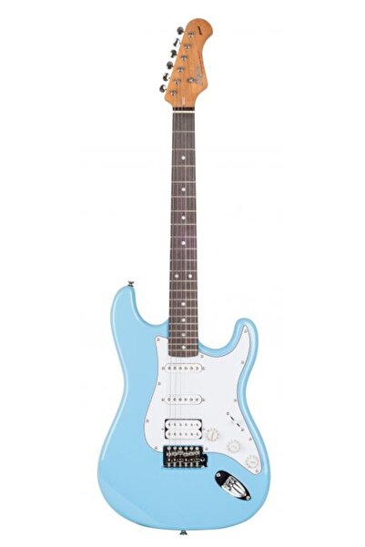 KOZMOS KST-BSWHSS-GRWN-DBL Elektro Gitar