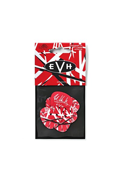 Jim Dunlop EVH102P.73 EVH Frankenstein 6'lı Paket Pena (0.73 mm)