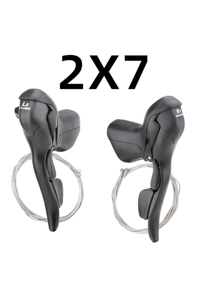 Choice 2x7 Speed SL MicroNEW Road Bike Shifters 3x7 3x8 3x9 3x10 3X11Speed Br...