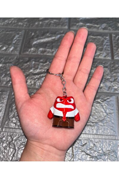 3boyutcraft TERS YÜZ ÖFKE FİGÜR ANAHTARLIK